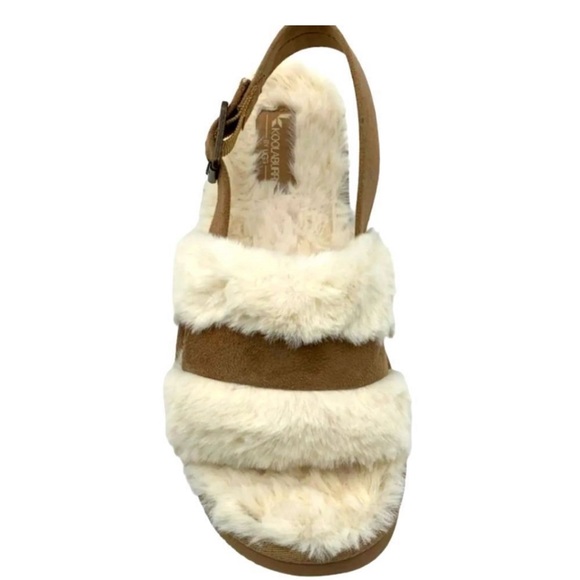 Koolaburra Fuzz'd Out Adjustable Sandal - Picture 2 of 3